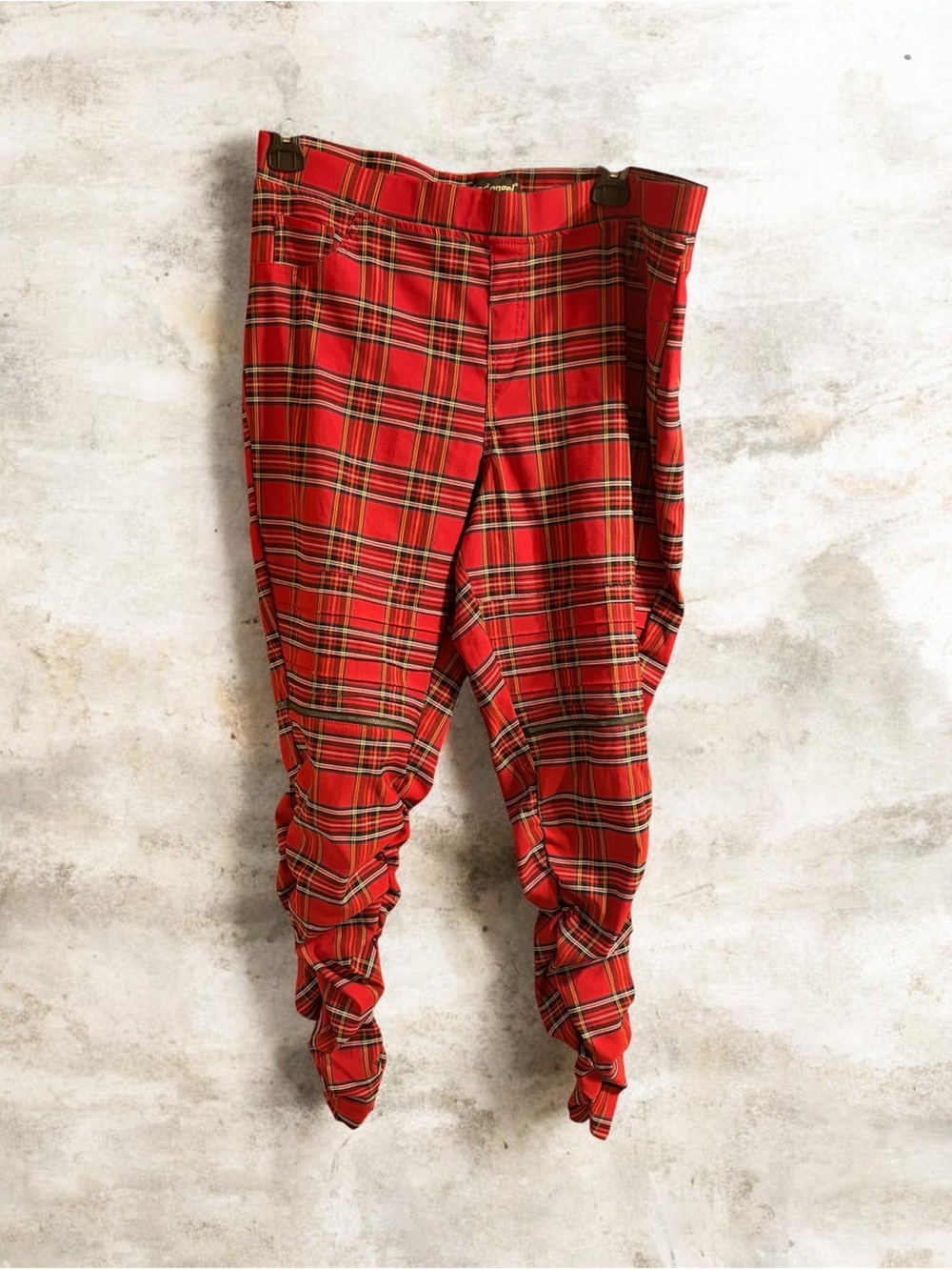 Red Plaid Pants